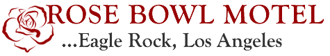 Rose Bowl Motel, Los Angeles CA Logo